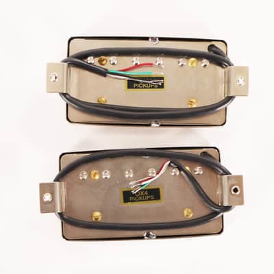 OX4 Low Wind PAF Humbucker Alnico 3 Nickel Cover 4-Conductor image 2