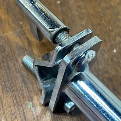 Yamaha Vintage Double Bass Hi Hat post Adapter Clamp MIJ 70’s image 6