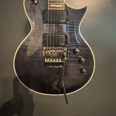 ESP LTD EC-1001 FR with Rosewood Fretboard 2015 - 2018 - See Thru Black image 2