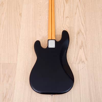 1983 Fender Precision Bass '57 Vintage Reissue Fullerton Black Over Fiesta Red 100% Original w/ohc image 3