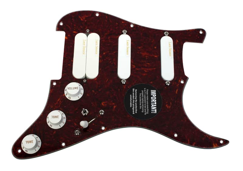 920D Custom Shop 294-28-10 Lace Sensor Gold/Dually Splittable Loaded Strat Pickguard image 1