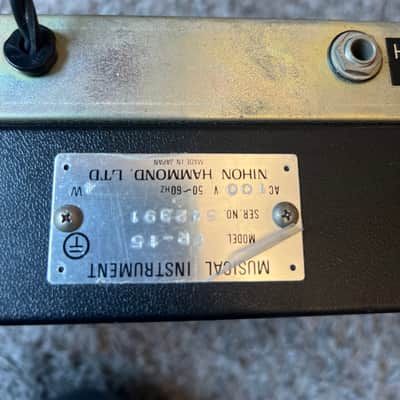 ACE Tone (Roland/Hammond) FR-15 1975 image 4