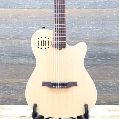 Godin Multiac Nylon Encore Spruce Natural SG Prototype "B-Stock" Electro-Classical Guitar w/Bag image 1