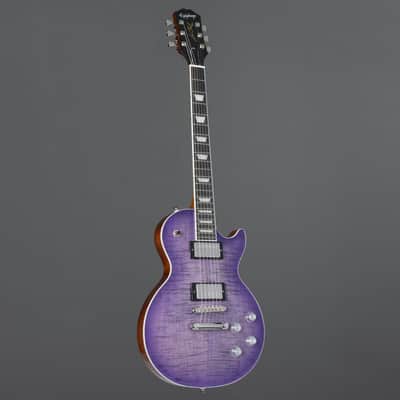 Epiphone Les Paul Modern Figured Purple Burst - Single Cut Electric Guitar image 9