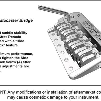 Babicz FCHSTRAT Full Contact Hardware Strat-Style Bridge – Nickel Finish image 4