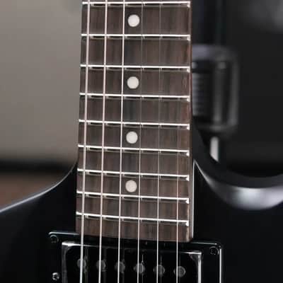 ESP LTD James Hetfield Signature Snakebyte Electric Guitar - Satin Black with Hardshell Case image 9