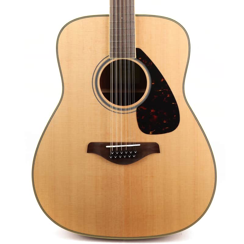 Yamaha FG820-12 Dreadnought Acoustic 12-String Natural image 1