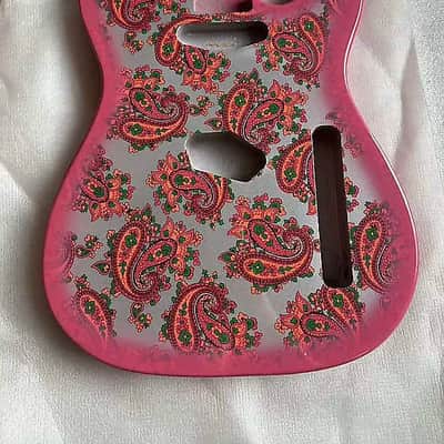 Pink Amoeba Telecaster Tele Style Guitar Body