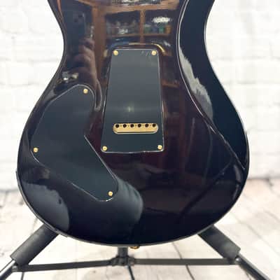PRS Custom 24 Piezo 10-Top Black Gold Burst 2024 image 7