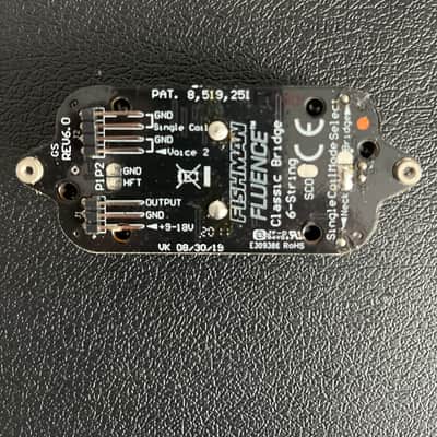 Fishman Fluence Open Core Classic Bridge Pickup PRF-COC-BZ1 - Zebra image 4