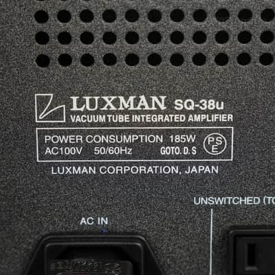 Luxman SQ-38U Vacuum Tube Integrated Amplifier– Fully Serviced & Restored - 1 Year Warranty image 9