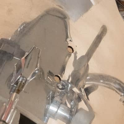1970s Fibes Chrome Over Fiberglass Bop Kit - 14x18, 16x14, 8x12 image 12