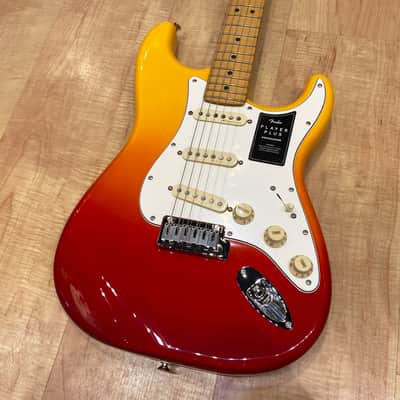 Fender Player Plus Stratocaster Electric Guitar 2021 Tequila Sunrise image 1