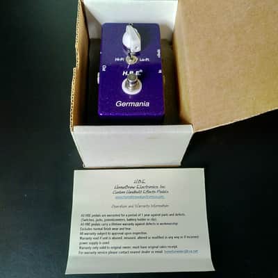 HomeBrew Germania Treble Booster Guitar Pedal image 9