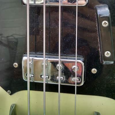Teisco Bass 1960s White image 4