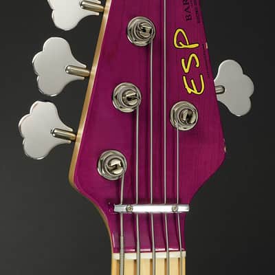 ESP 20th L'Anniversary Bardic See Thru Purple image 7