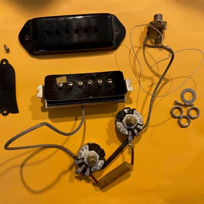 Gibson Es125 1949 P90 With Original Wiring Harness Truss Rod Cover image 1