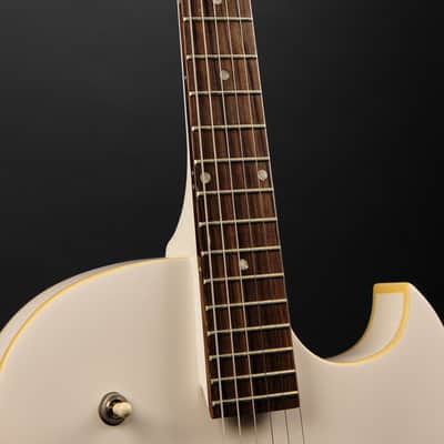 2019 Epiphone George Thorogood Signature White Fang ED-125 TDC Bone White image 6