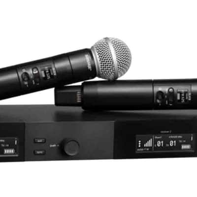Shure SLXD24D/SM58-H55 Dual Wireless System with 2 SLXD2/58 Handheld Transmitters - H55 (514-558 MHz) image 1