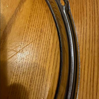 Slingerland Stick Saver Chrome Over Steel Hoop 12"- 6 lug Excellent (#2) image 6