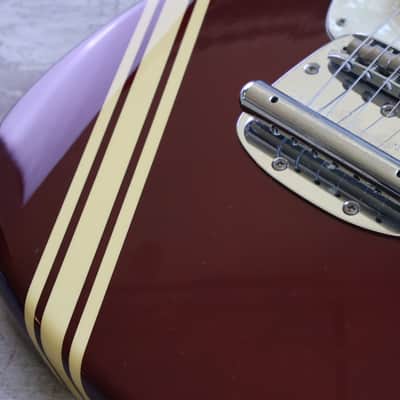 2006 Fender Japan MG73-85CO '73 Reissue Competition Mustang (Old Candy Apple Red) image 4
