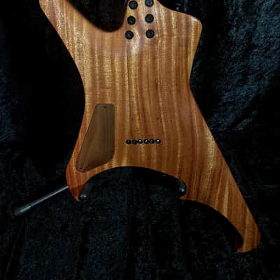 TWS (TW Smith) Guitars Spitfire Baritone Buckeye Burl Warrior image 16