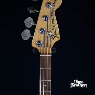 ALL ORIGINAL, 8.3LB! 1969 Fender Precision Bass Sunburst image 2