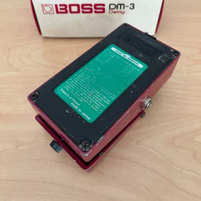 Boss DM-3 Delay (Green Label) 1984 - 1986 image 2