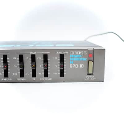 Boss RPQ-10 Preamp / Parametric EQ Made in Japan Guitar Effect Processor Micro Rack Series image 3
