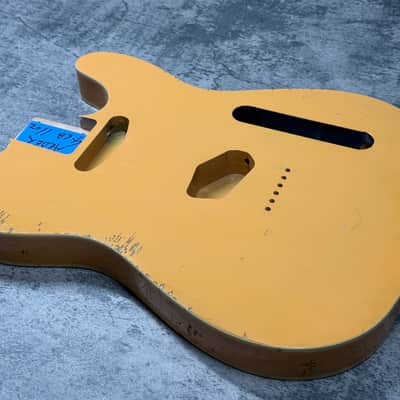 Real Life Relics Tele® Telecaster® Body Double Bound Aged Butterscotch Blonde image 4