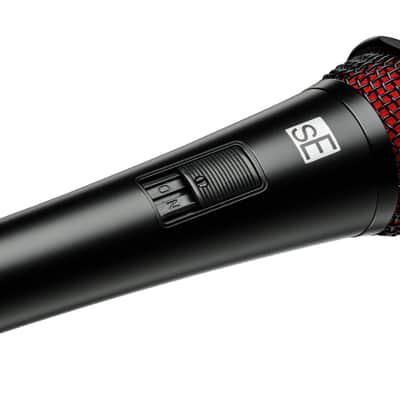 Se Electronics V2 SWITCH QTR Dynamic Microphone Handheld Mic w/XLR-1/4” TS Cable image 2