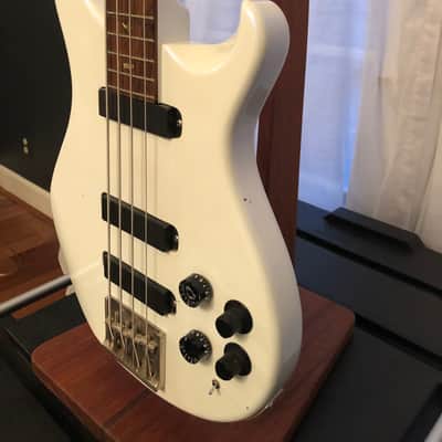 PRS 4 String bass 1989 - Pearl White image 13