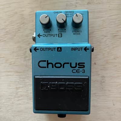 Boss CE-3 Chorus (Green Label) 1988 - 1992 - Blue image 2