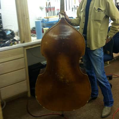 Kay Upright Bass circa 1940. Serial Number: 8430, Tobacco Burst image 3