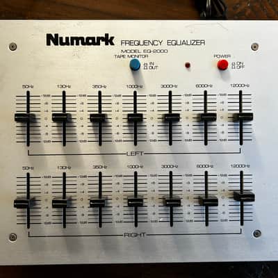 numark EQ2000 vintage program equalizer, rare, cool, works great image 4