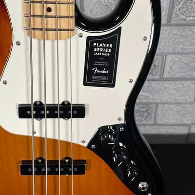 Fender Player Jazz Bass with Maple Fretboard 3-Color Sunburst image 2