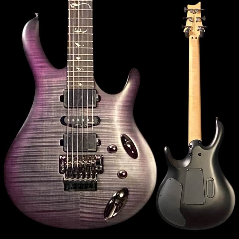 PRS SE Chleo Herman Li Signature Electric Guitar - Charcoal Purple Burst image 1