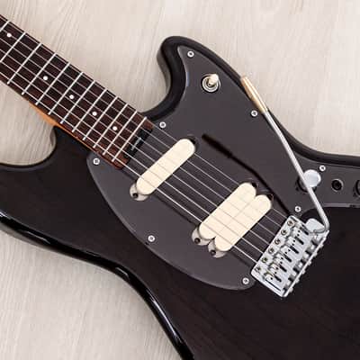 1991 Levinson Blade MG-2 Offset Electric Guitar Trans Black w/ Active EQ/Boost, Japan image 7