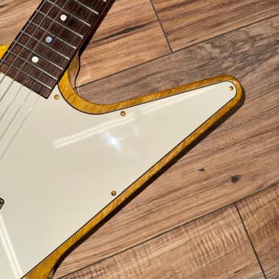 Carlino Nielsen Korina single humbucker EX #8 2019 - Korina relicd image 6