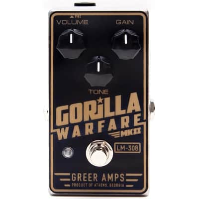 Greer Gorilla Warfare MKII LM-308 Distortion Pedal image 1