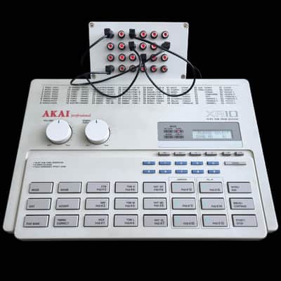 Akai XR-10 1990 Drum Machine + Patch Bay Mod image 2