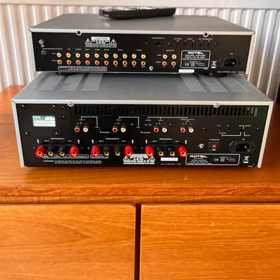 Rotel RC-1580 Pre & RMB-1506 Power Amp - Silver image 7