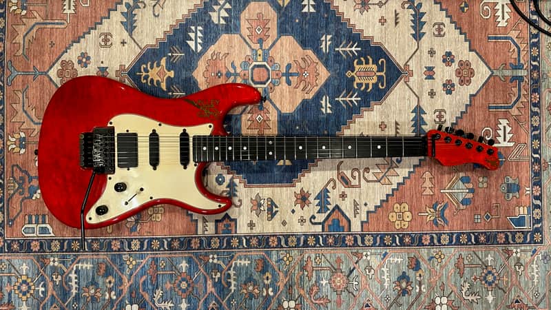 JACK JONES/IRWIN THOMAS custom/played Valley Arts Guitar Custom