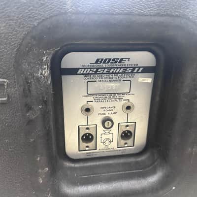 BOSE 802 Series II Speaker System w/ 802-E Controller Working Pair #1 image 8