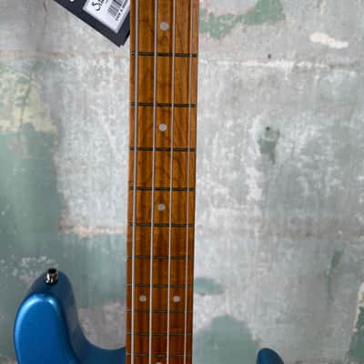 Sadowsky MetroExpress Hybrid P/J Bass with Roasted Maple Fretboard 2023 - Present - Ocean Blue Metallic High Polish image 6