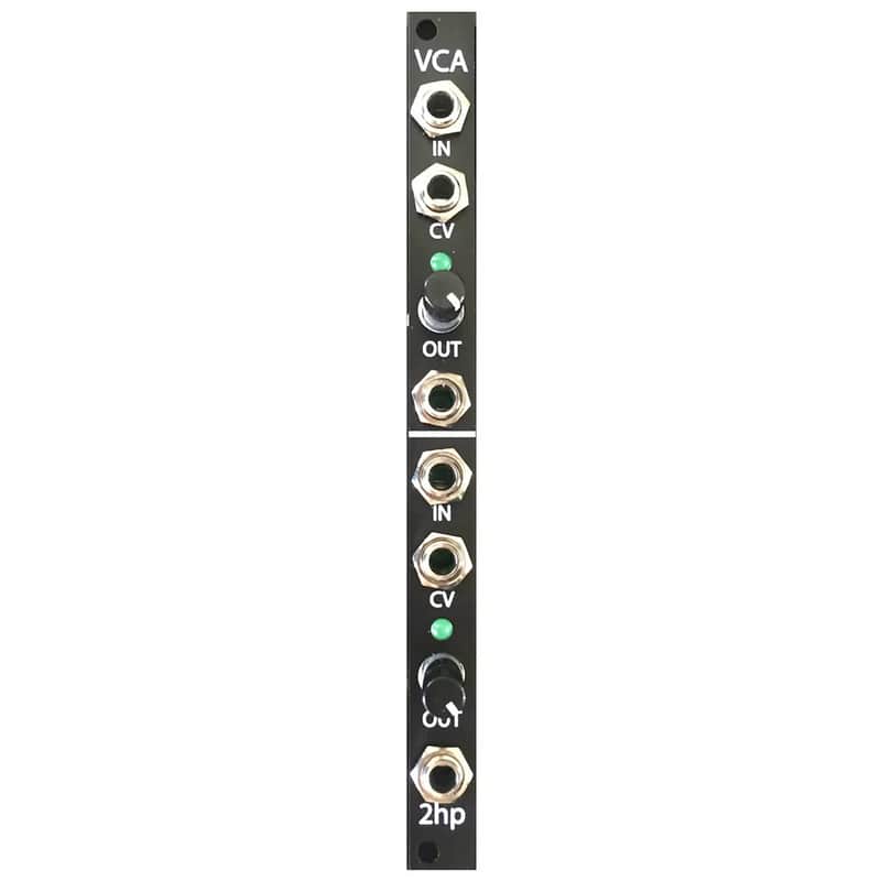 2hp VCA Eurorack Module (Black) (B-stock) image 1