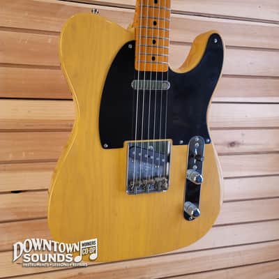 1996 Fender AVRI American Vintage '52 Telecaster Reissue with Fender G&G-style Tweed Hard Case - Nitrocellulose Butterscotch Blonde, CoA, 7lbs 14oz image 1