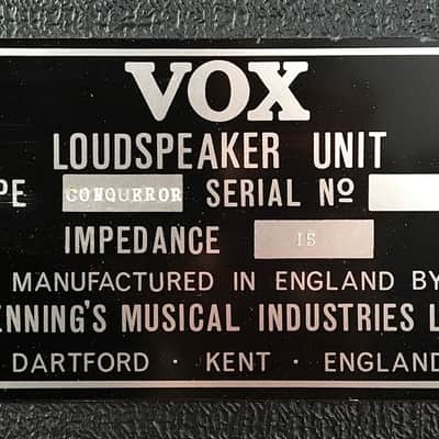 Vox Conqueror (JMI) 1967 image 10
