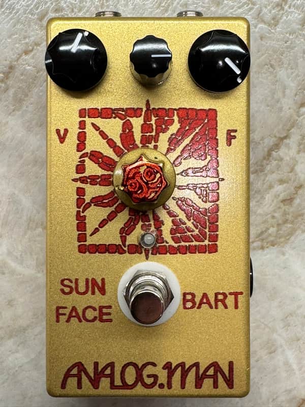 SUNFACE CV7005　ANALOG.MAN Analog Man Sun Face Fuzzface fuzz pedal