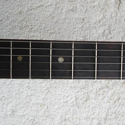 Stella Parlor Guitar, 1900's, Jersey City N.J. Restored, "Bluesmobile", Case image 15
